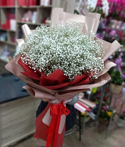 Букет цветов из: Гипсофила в Здвинске