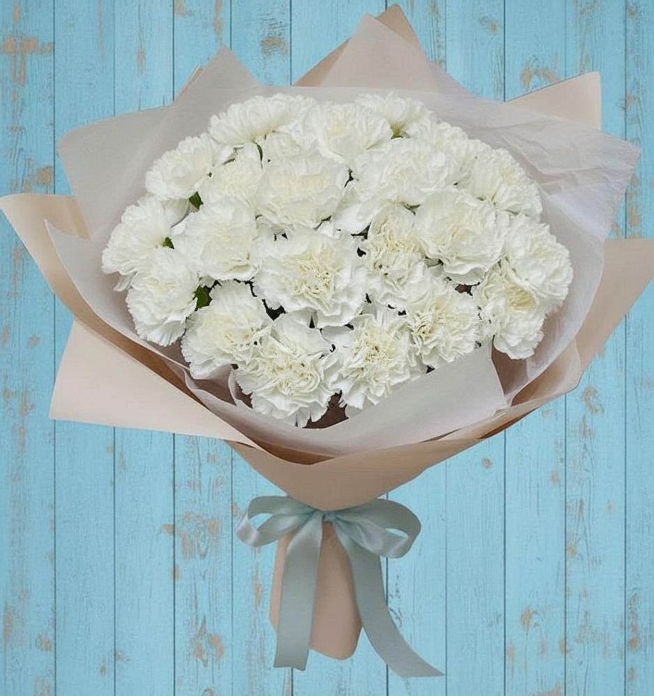 Букет цветов из: Гвоздики в Здвинске