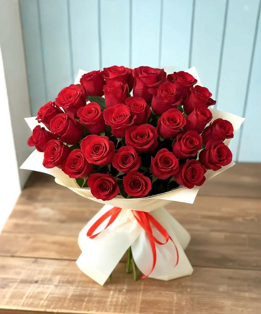 Букет 29 Красных роз в Здвинске