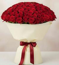 Букет 101 Красная роза Милано #REPLACE_PRED# Здвинске