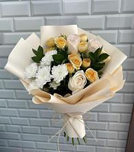 Букет цветов из:  Розы и Хризантемы в Здвинске