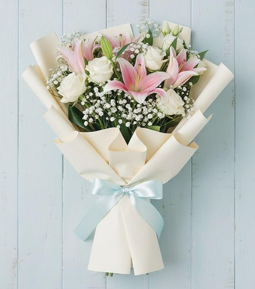 Букет цветов из: Лилии в Здвинске