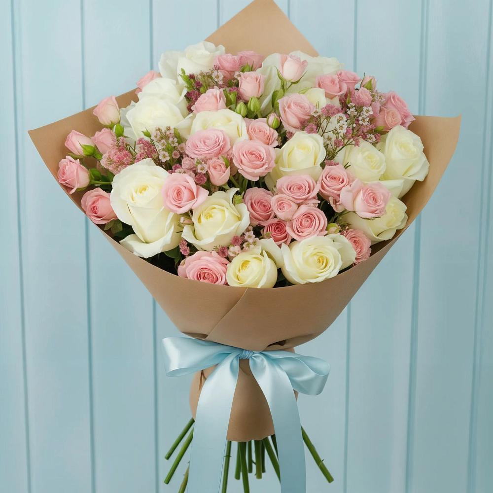 Букет цветов из: Розы в Здвинске