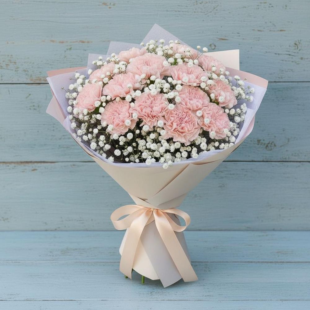 Букет цветов из: Гвоздики в Здвинске