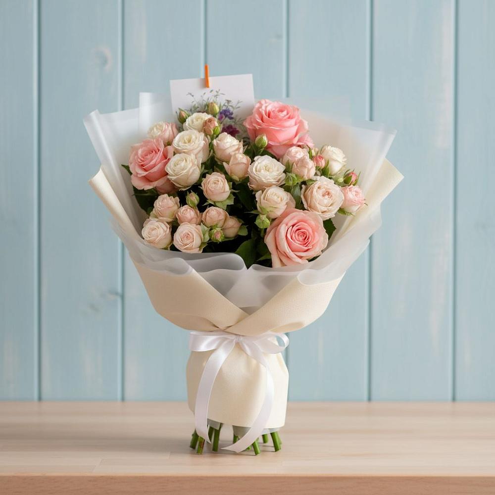 Букет цветов из: Розы в Здвинске