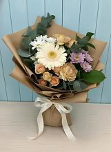 Букет цветов из:  Герберы и Хризантемы в Здвинске