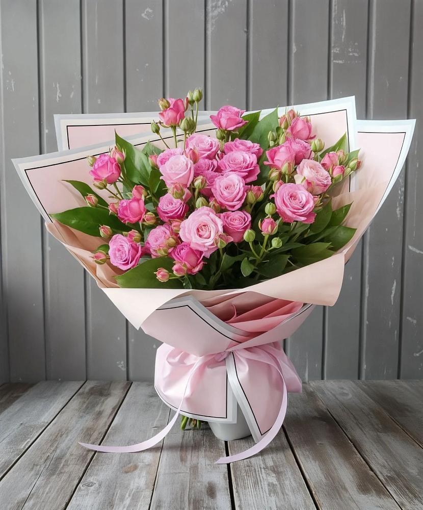 Букет Розовый кустик в Здвинске