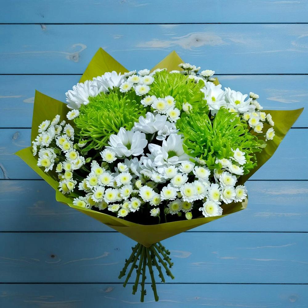 Букет цветов из: Хризантемы в Здвинске