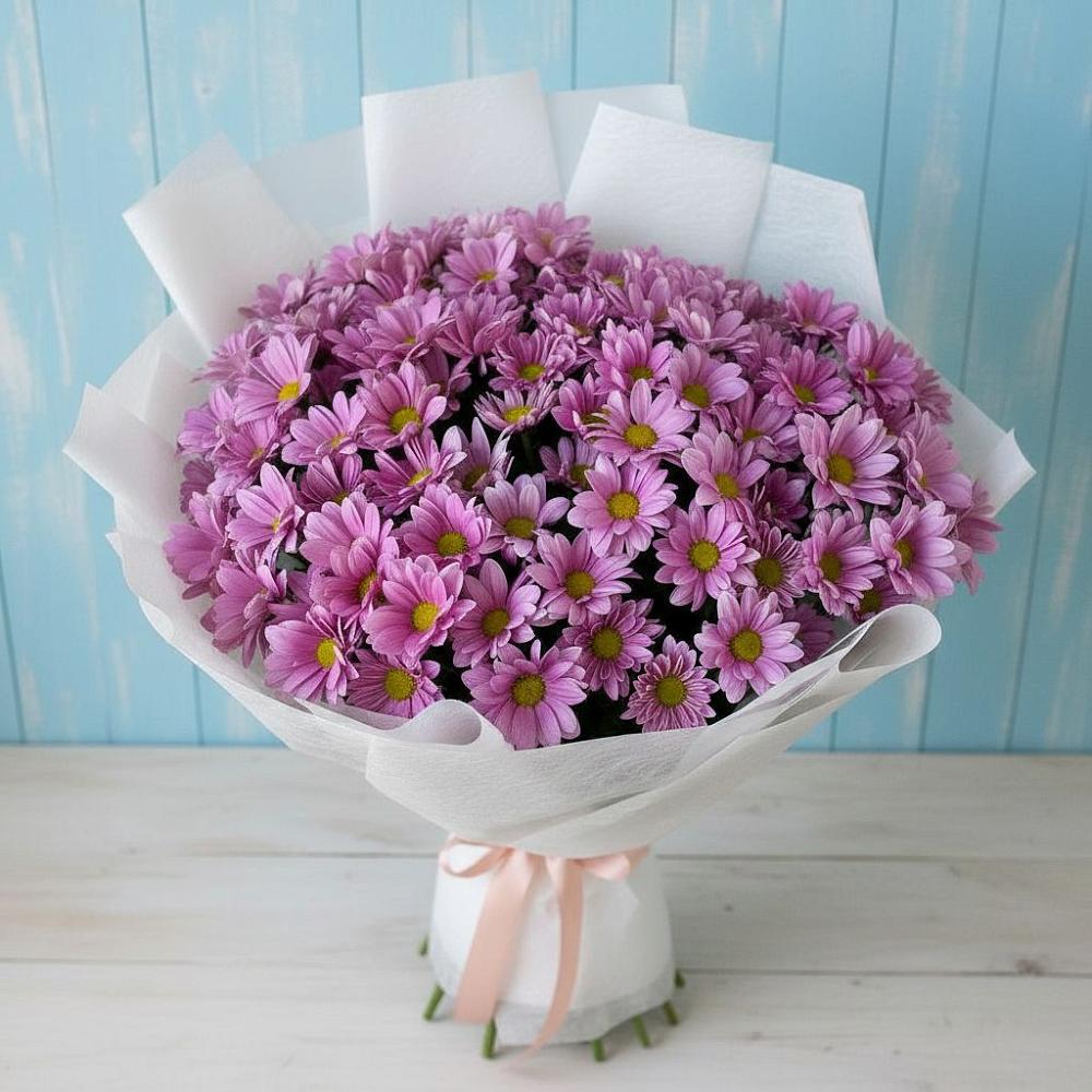 Букет цветов из: Хризантемы в Здвинске