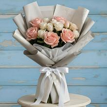 Букет цветов из:  Розы #REPLACE_PRED# Здвинске