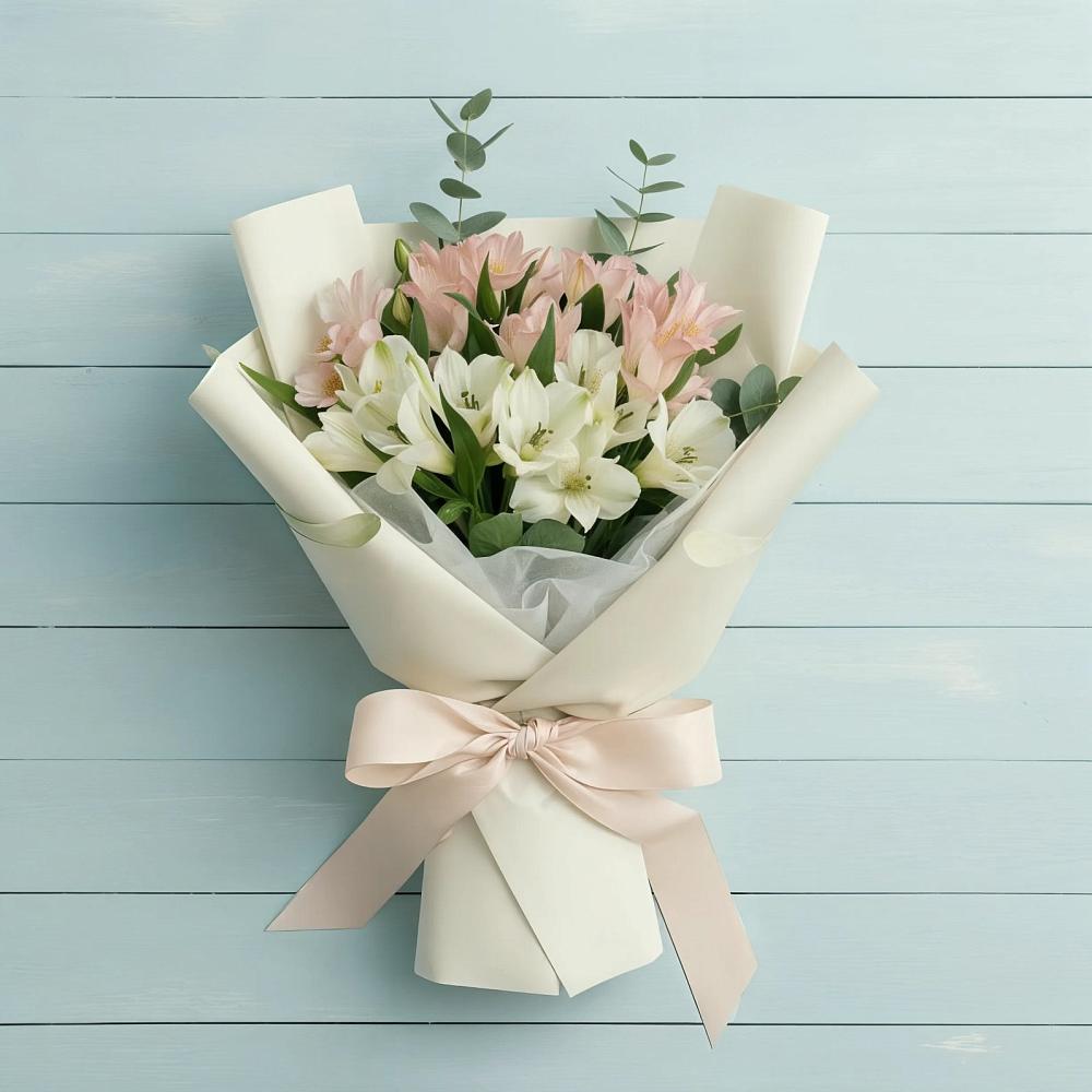 Букет цветов из: Альстромерии в Здвинске