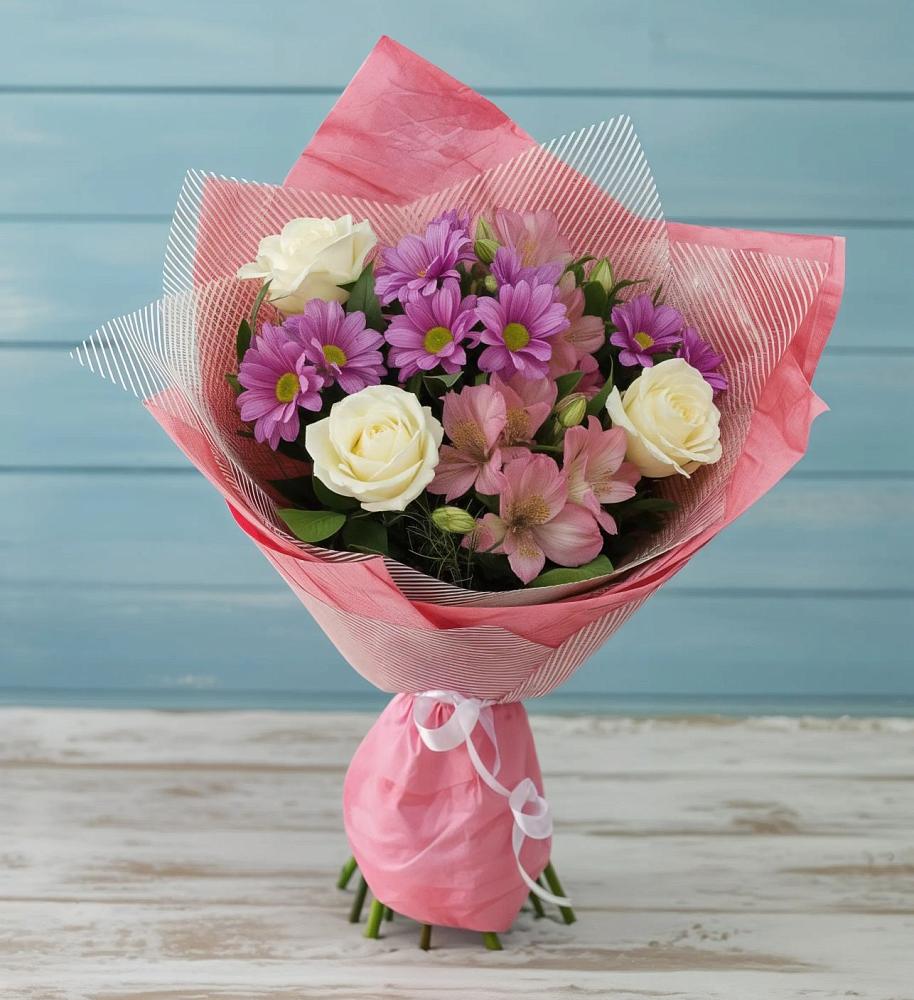 Букет цветов из: Герберы в Здвинске